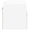 vidaXL M&oacute;vel de parede p/ TV 40x30x30 cm derivados de madeira branco