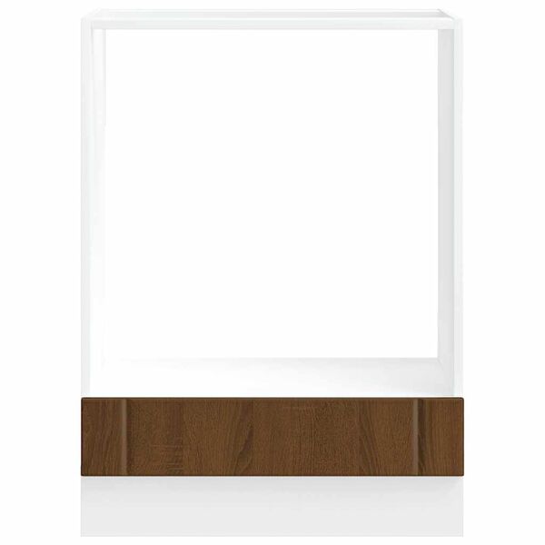 vidaXL Arm&aacute;rio Forno Lucca derivados de madeira carvalho castanho