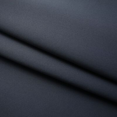 vidaXL Cortinas blackout com ganchos 2 pcs 140x245 cm antracite