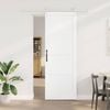 vidaXL Porta Deslizante ORKDAL Branco 83 x 232 cm