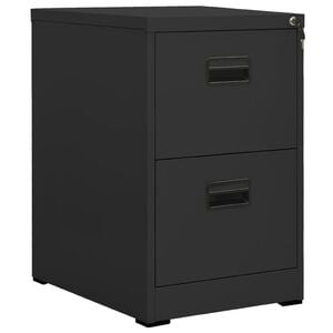 vidaXL Arquivador 46x62x72,5 cm a&ccedil;o antracite