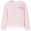 Sweatshirt para crian&ccedil;a lil&aacute;s 92