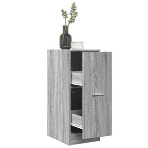 vidaXL M&oacute;vel botic&aacute;rio 30x41x77,5 cm derivados madeira cinzento sonoma