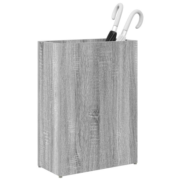 vidaXL Suporte de Guarda-Sol Cinza Sonoma 40 x 20 x 55,5 cm