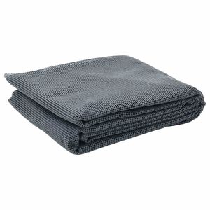 vidaXL Tapete para Barraca Antracite 200 x 200 cm Poli&eacute;ster