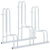 vidaXL Suporte independente para 3 bicicletas a&ccedil;o galvanizado