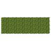 vidaXL Tela de Varanda com Folhas Verde e Amarelo 300 x 100 cm