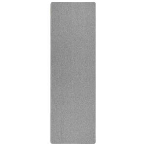 vidaXL Runner de Carpete Cinzento-claro 80 x 500 cm 100% Polipropileno