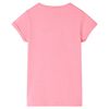 T-shirt infantil rosa-choque 104