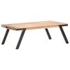 vidaXL Mesa de centro 114x65x40 cm madeira de mangueira maci&ccedil;a