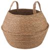 vidaXL Cachepot com al&ccedil;as Natural &Oslash; 45 x 36 cm 100% Erva marinha
