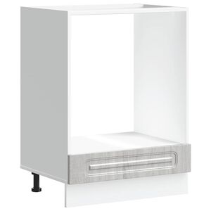 vidaXL Arm&aacute;rio forno Kalmar madeira engenharia sonoma cinzento