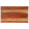 vidaXL Tampo de mesa madeira de ac&aacute;cia maci&ccedil;a 25-27 mm 60x100 cm