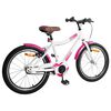 vidaXL Bicicleta Infantil 18 Polegadas para 5-7 anos Rosa