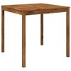 vidaXL Mesa de Bar de Jardim Natural 110 x 108,5 x 105 cm