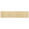 vidaXL Tapete retangular 70x300 cm bambu cor natural clara