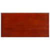 vidaXL Mesa consola 60x30x75 cm mogno maciço castanho clássico