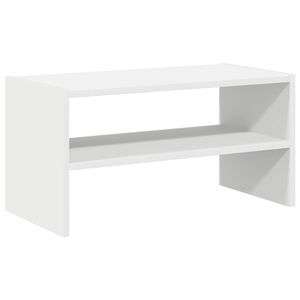 vidaXL Sapateira empilh&aacute;veis 60x30x30,5 cm branco