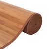 vidaXL Tapete retangular 70x500 cm bambu cor natural