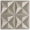 vidaXL Pain&eacute;is de parede 24 pcs Beton Origami 50 x 50 cm Espuma XPS