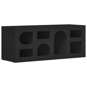 vidaXL Gabinete para TV Preto 100 x 35 x 40 cm Madeira processada