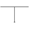 vidaXL Toldo automático independente 400x300 cm antracite