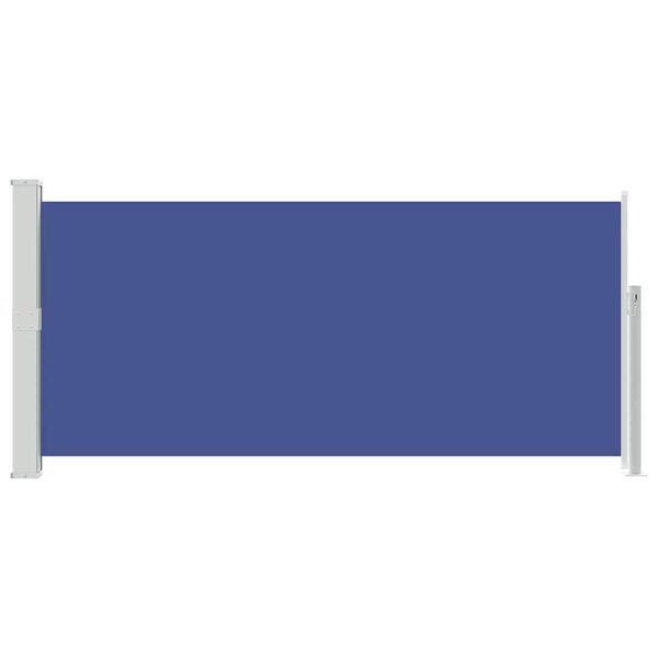 vidaXL Toldo lateral retr&aacute;til 140x300 cm azul