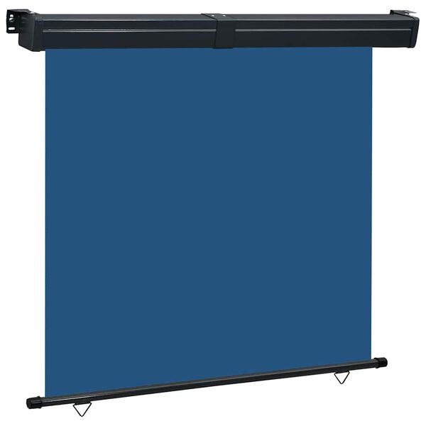 vidaXL Toldo lateral para varanda 175x250 cm azul
