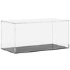 vidaXL Caixa expositora transparente 24x12x11 cm acr&iacute;lico