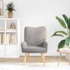 vidaXL poltrona Cinzento-claro 63 x 67 x 94 cm