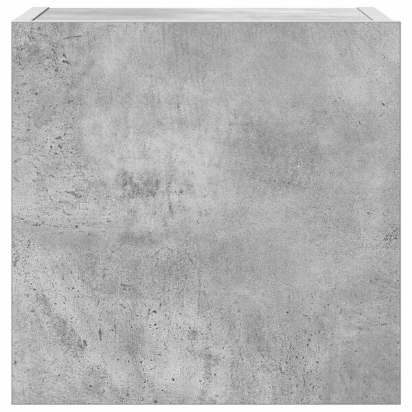 vidaXL Conjunto m&oacute;veis de TV 8 pcs madeira processada cinzento cimento