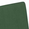 vidaXL Cadeiras de Jantar com rodas 2 pcs Cinza verde 57 x 66 x 94 cm