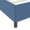 vidaXL Cama Box Azul 120 x 190 cm Tecido de Veludo Cotele