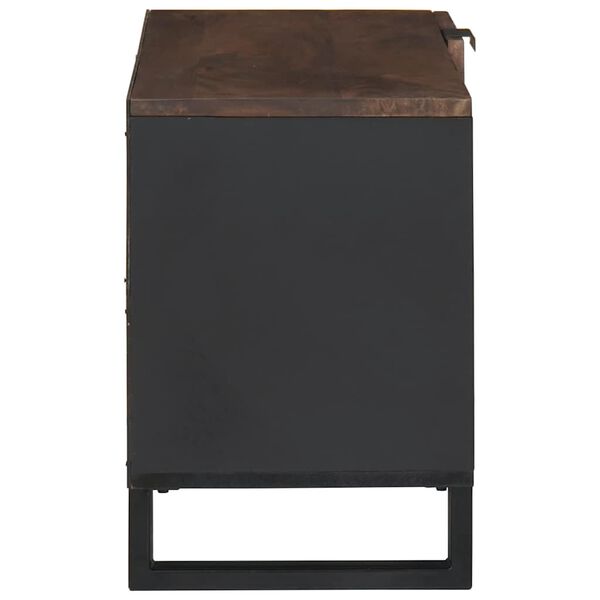 vidaXL Unidades de TV Nogueira 80 x 33 x 46 cm Madeira processada