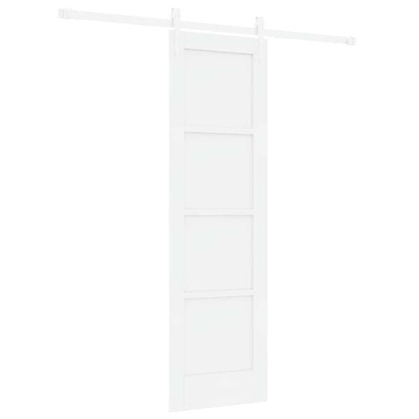 vidaXL Porta Deslizante ORKDAL Branco 61 x 198,5 cm