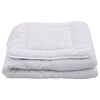 vidaXL 3 pcs conjunto edred&atilde;o infantil 120x150 cm/40x60 cm branco