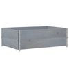 vidaXL Colares p/ paletes 2 pcs 120x80 cm madeira pinho maci&ccedil;a cinza