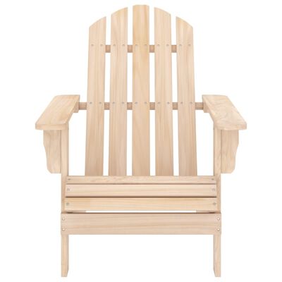 vidaXL Cadeira de jardim Adirondack madeira de abeto maciça