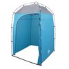 vidaXL Tenda para duche impermeável azul