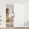 vidaXL Porta Deslizante Branco 86 x 198,5 cm