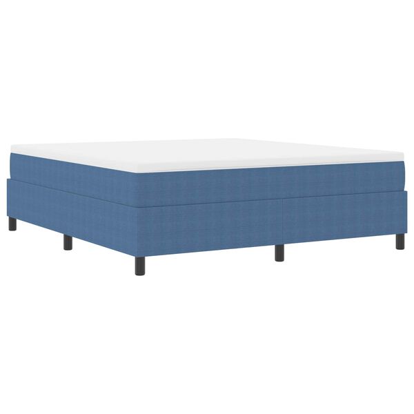 vidaXL Estrado de cama plataforma Azul 180 x 200 cm