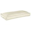 vidaXL Almofada Creme 120 x 60 x 12 cm Tecido Oxford