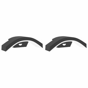 vidaXL Candeeiros parede LED exterior c/ sensor 2 pcs alum&iacute;nio preto