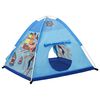 vidaXL Tenda de brincar infantil com 250 bolas 120x120x90 cm azul