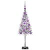 vidaXL &Aacute;rvore de Natal com 150 LEDs com suporte Branco 120 cm PE e A&ccedil;o