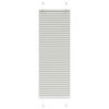 vidaXL Cinzento Luz Plissada Cega 50x150 cm Largura Tecido 49,4 cm