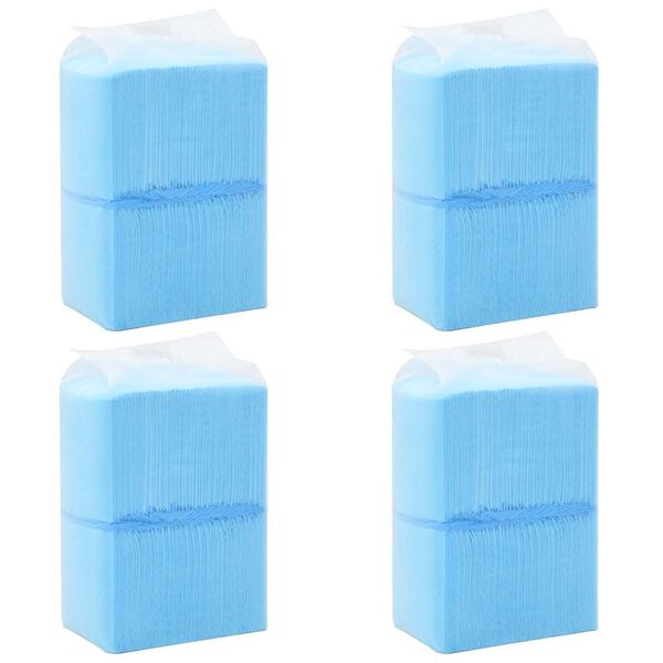 vidaXL Resguardos p/ treino animais de estima&ccedil;&atilde;o 400 pcs 45x33 cm TNT