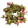 vidaXL Grinaldas de flores 6 pcs 215 cm rosa