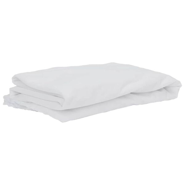 vidaXL Protetor de colch&atilde;o imperme&aacute;vel 140x220 cm branco