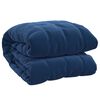 vidaXL Manta pesada 5 kg 200x220 cm tecido azul